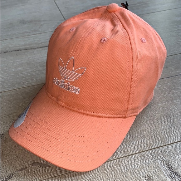 Adidas Cap Chalk Coral | Poshmark